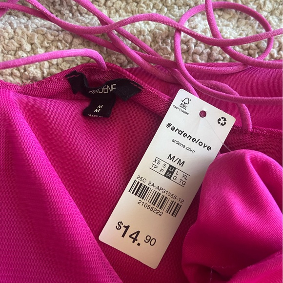 🔸 Ardene 🔸 strappy pink bodysuit - Picture 4 of 6